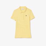 Женское поло Lacoste Slim Fit из органического хлопка