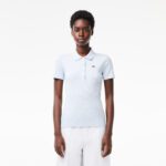 Женское поло Lacoste Slim Fit из органического хлопка