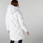 Женское стеганое пальто Lacoste