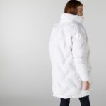 Женское стеганое пальто Lacoste