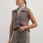 Жилет на молнии