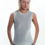 Жилет с люрексом