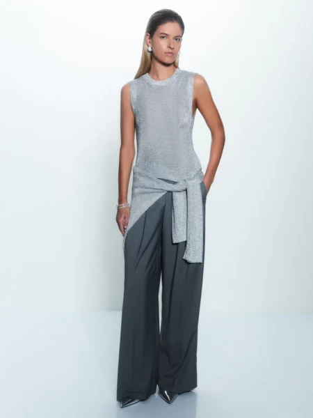 Жилет с люрексом