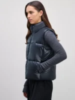 Жилет стеганный утепленный