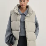 Жилет стеганый утепленный